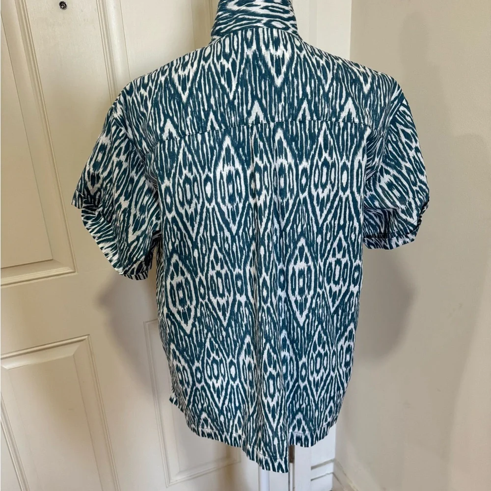 Pilcro Voile Surf Ikat Top - Picture 8 of 12